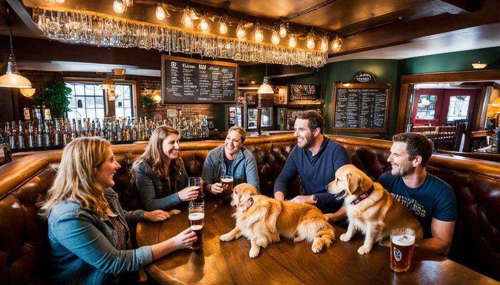 family-friendly pub with dogs