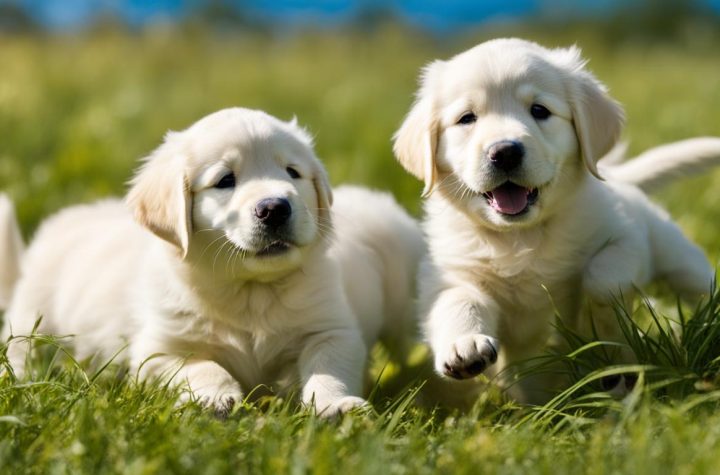 white golden retriever